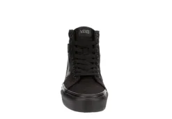 Vans Womens Filmore High Top Platform Sneaker - Black -Shoe Promotion Shop US 01 401394 02