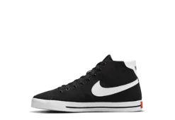 Nike Womens Court Legacy Mid Sneaker - Black 11 Nike Womens Court Legacy Mid Sneaker - Black -Shoe Promotion Shop US 01 401396 02