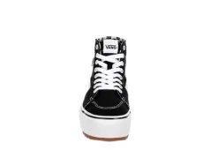Vans Womens Filmore High Top Tapered Platform Sneaker - Black -Shoe Promotion Shop US 01 401517 02