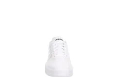 Adidas Womens Court Platform Sneaker - White -Shoe Promotion Shop US 01 401586 02