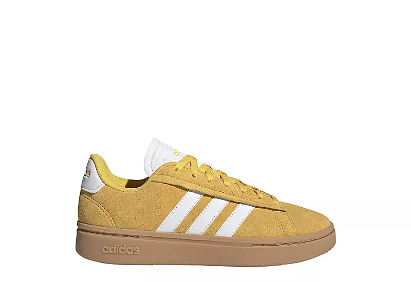 Adidas Womens Grand Court Alpha Sneaker - Gold 3 Adidas Womens Grand Court Alpha Sneaker - Gold