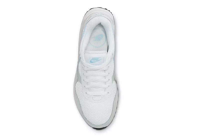 Nike Womens Air Max Systm Sneaker - White 7 Nike Womens Air Max Systm Sneaker - White - Image 5