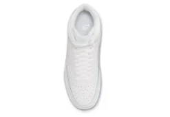 Nike Womens Court Vision Mid Sneaker - White -Shoe Promotion Shop US 01 401631 04