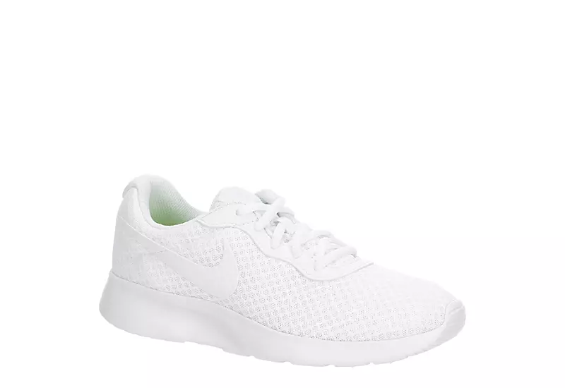 Nike Womens Tanjun Sneaker - White 3 Nike Womens Tanjun Sneaker - White