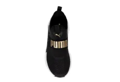 Puma Womens Softride Enzo Evo Slip-on Sneaker - Black 14 Puma Womens Softride Enzo Evo Slip-on Sneaker - Black -Shoe Promotion Shop US 01 401663 05
