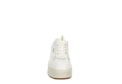 Puma Womens Karmen Rebelle Platform Sneaker - Off White -Shoe Promotion Shop US 01 401672 02