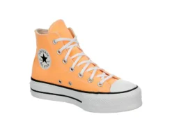 Converse Womens Chuck Taylor All Star High Top Platform Sneaker - Orange