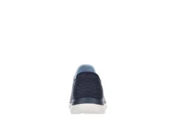 Skechers Womens Summits Slip-ins Running Shoe - Navy -Shoe Promotion Shop US 01 401745 04