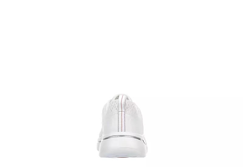 Skechers Womens Arch Fit Lace Up Sneaker - White 7 Skechers Womens Arch Fit Lace Up Sneaker - White - Image 5