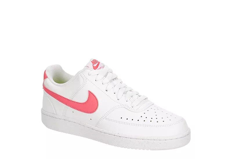 Nike Womens Court Vision Low Sneaker - White 3 Nike Womens Court Vision Low Sneaker - White