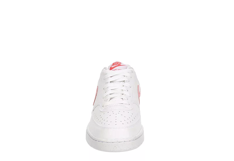 Nike Womens Court Vision Low Sneaker - White 5 Nike Womens Court Vision Low Sneaker - White - Image 3