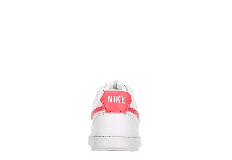 Nike Womens Court Vision Low Sneaker - White 7 Nike Womens Court Vision Low Sneaker - White - Image 5