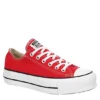Converse Womens Chuck Taylor All Star Low Top Lift Sneaker - Red -Shoe Promotion Shop US 01 401831 00
