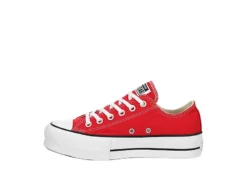 Converse Womens Chuck Taylor All Star Low Top Lift Sneaker - Red -Shoe Promotion Shop US 01 401831 03