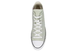 Converse Womens Chuck Taylor All Star High Top Platform Sneaker - Pale Green -Shoe Promotion Shop US 01 401834 05