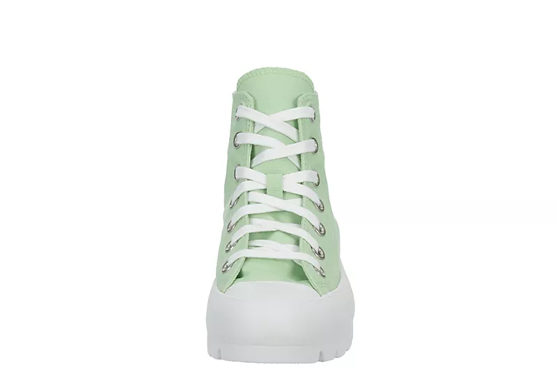 Converse Womens Chuck Taylor All Star Lugged High Top Sneaker - Green 5 Converse Womens Chuck Taylor All Star Lugged High Top Sneaker - Green - Image 3