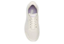 Skechers Womens Go Walk Flex Bungee Slip-ins Running Shoe - Off White -Shoe Promotion Shop US 01 401931 05