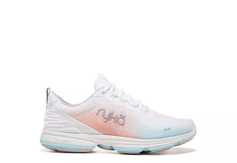 Ryka Womens Devotion Plus 4 Walking Shoe - White 4 Ryka Womens Devotion Plus 4 Walking Shoe - White - Image 2