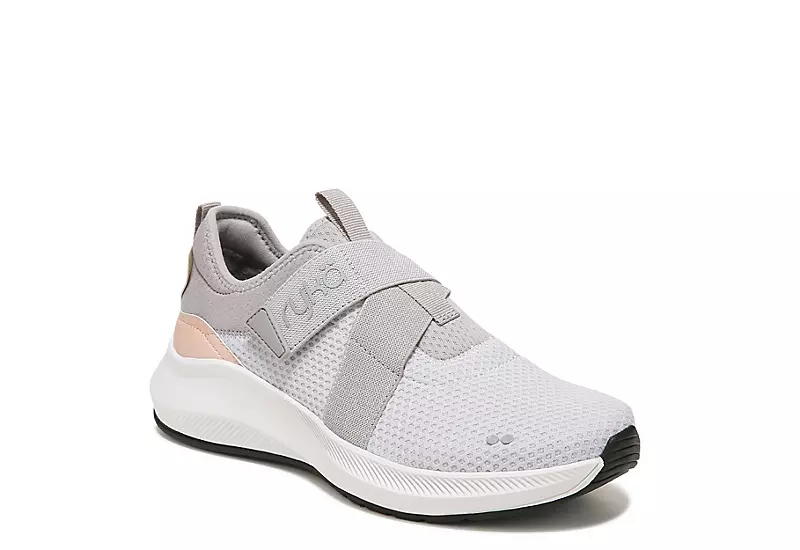 Ryka Womens Fame Slip On Sneaker - Grey 3 Ryka Womens Fame Slip On Sneaker - Grey