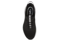 Ryka Womens Ferocity Slip On Sneaker - Black -Shoe Promotion Shop US 01 402091 05