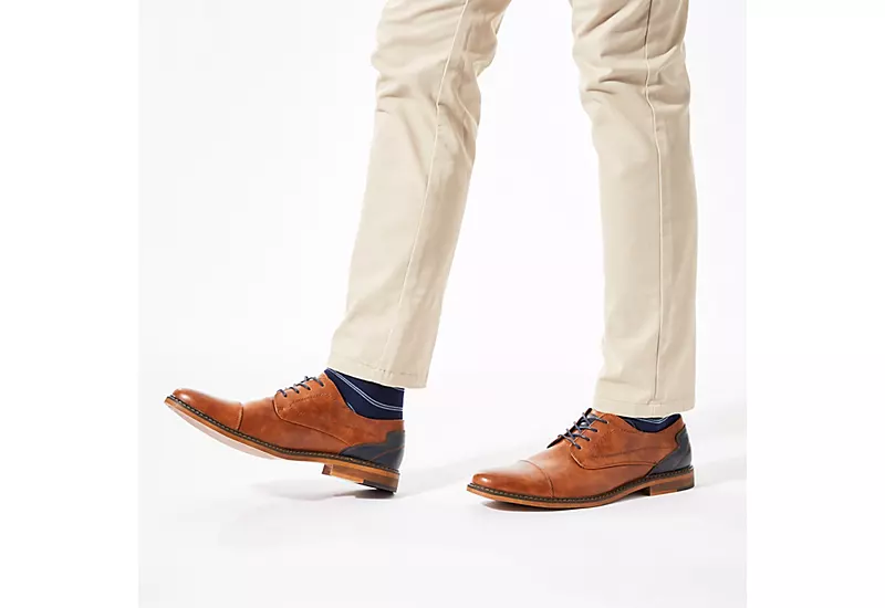 Restoration Mens Lowry Oxford - Cognac 9 Restoration Mens Lowry Oxford - Cognac - Image 7