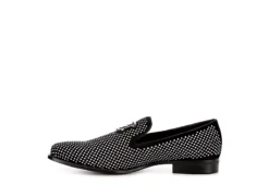 Stacy Adams Mens Swagger Studded Slip On Oxford - Black 12 Stacy Adams Mens Swagger Studded Slip On Oxford - Black -Shoe Promotion Shop US 01 420069 03