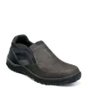 Nunn Bush Mens Quest Moc Toe Slip On Oxford - Dark Grey -Shoe Promotion Shop US 01 500697 00