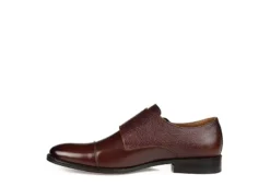 Thomas & Vine Mens Calvin Monk Strap Oxford - Brown 12 Thomas & Vine Mens Calvin Monk Strap Oxford - Brown -Shoe Promotion Shop US 01 500744 03