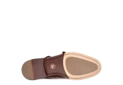 Thomas & Vine Mens Calvin Monk Strap Oxford - Brown 15 Thomas & Vine Mens Calvin Monk Strap Oxford - Brown -Shoe Promotion Shop US 01 500744 06