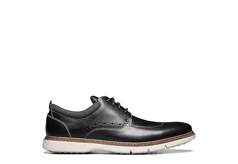 Stacy Adams Mens Synergy Wingtip Oxford - Black 4 Stacy Adams Mens Synergy Wingtip Oxford - Black - Image 2
