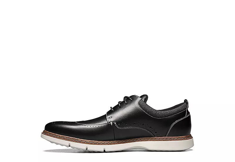 Stacy Adams Mens Synergy Wingtip Oxford - Black 6 Stacy Adams Mens Synergy Wingtip Oxford - Black - Image 4