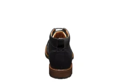 Florsheim Mens Lodge Plain Toe Chukka Boot - Black -Shoe Promotion Shop US 01 500783 04