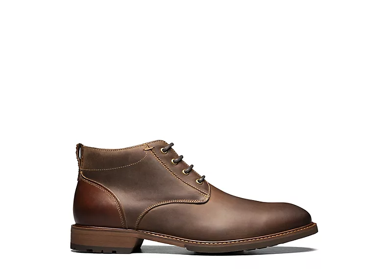 Florsheim Mens Lodge Plain Toe Chukka Boot - Brown 4 Florsheim Mens Lodge Plain Toe Chukka Boot - Brown - Image 2