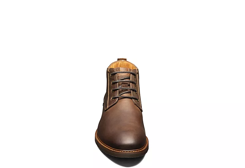 Florsheim Mens Lodge Plain Toe Chukka Boot - Brown 5 Florsheim Mens Lodge Plain Toe Chukka Boot - Brown - Image 3
