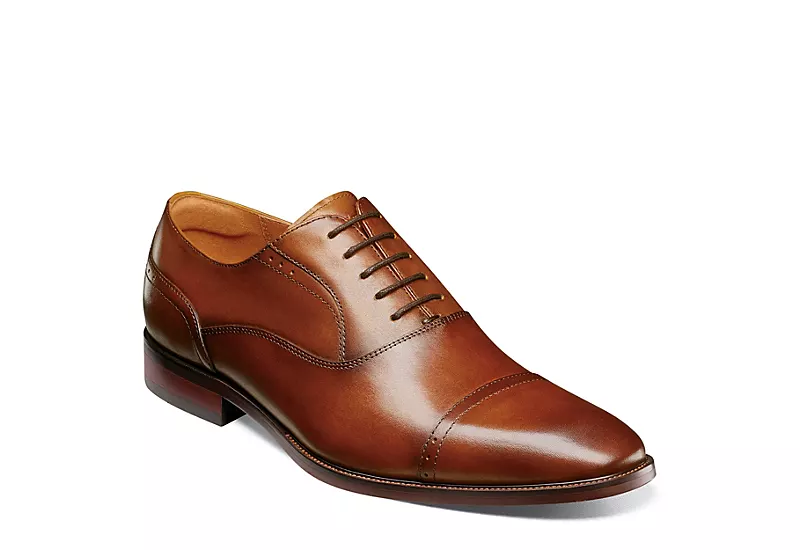 Florsheim Mens Sorrento Cap Toe Oxford - Cognac 3 Florsheim Mens Sorrento Cap Toe Oxford - Cognac