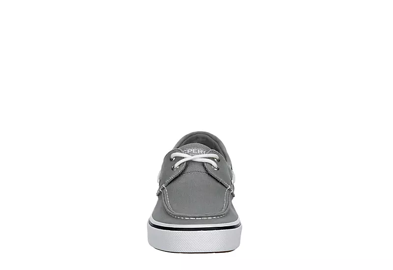 Sperry Mens Halyard 2-eye Slip On Sneaker - Grey 5 Sperry Mens Halyard 2-eye Slip On Sneaker - Grey - Image 3