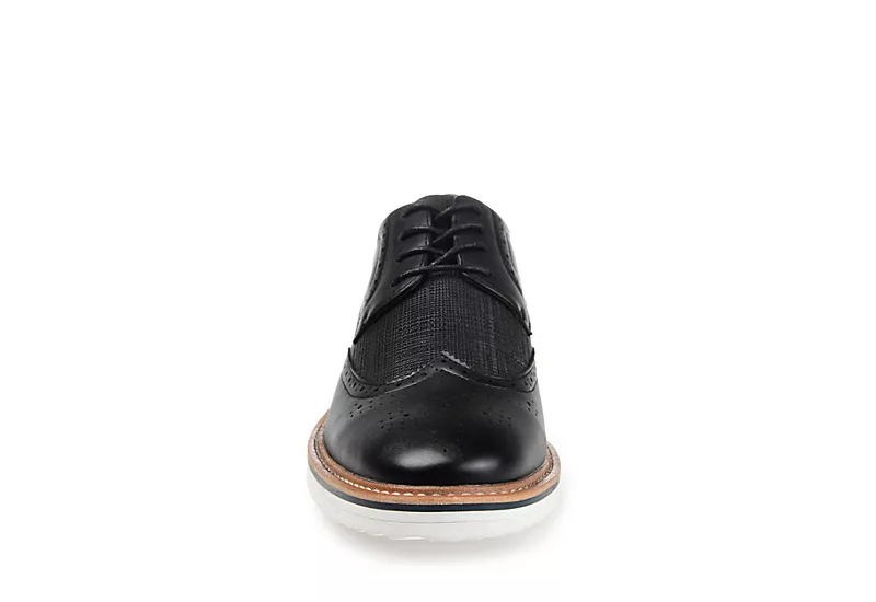 Vance Co Mens Warrick Oxford - Black 5 Vance Co Mens Warrick Oxford - Black - Image 3