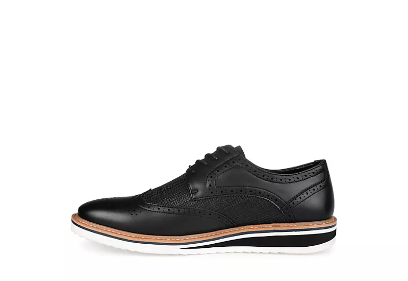 Vance Co Mens Warrick Oxford - Black 6 Vance Co Mens Warrick Oxford - Black - Image 4