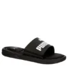 Puma Mens Royal Cat Memory Slide Sandal - Black -Shoe Promotion Shop US 01 501203 00