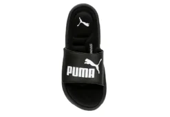 Puma Mens Royal Cat Memory Slide Sandal - Black -Shoe Promotion Shop US 01 501203 05