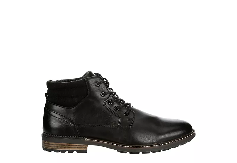 Restoration Mens Parker Chukka Boot - Black 4 Restoration Mens Parker Chukka Boot - Black - Image 2