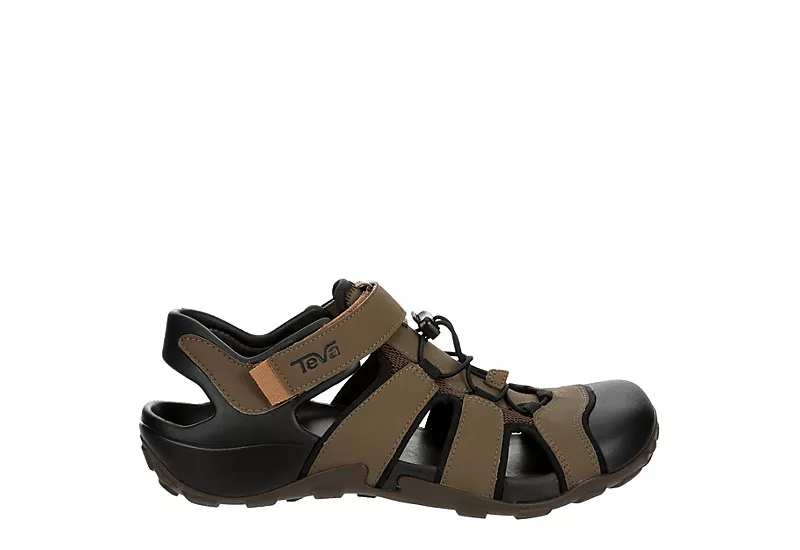Teva Mens Flintwood Outdoor Sandal - Brown 4 Teva Mens Flintwood Outdoor Sandal - Brown - Image 2