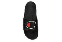 Champion Mens Mega Slide Big C Slide Sandal - Black -Shoe Promotion Shop US 01 501319 05