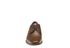 Johnston & Murphy Mens Archer Cap Toe Oxford - Cognac -Shoe Promotion Shop US 01 501386 02