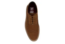 Stacy Adams Mens Swift Wingtip Lace-up Oxford - Cognac -Shoe Promotion Shop US 01 501416 05