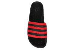 Adidas Mens Adilette Boost Slide Sandal - Red 14 Adidas Mens Adilette Boost Slide Sandal - Red -Shoe Promotion Shop US 01 501445 05