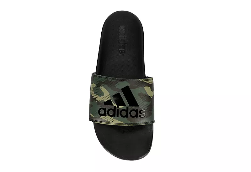 Adidas Mens Adilette Comfort Slide Sandal - Camo 8 Adidas Mens Adilette Comfort Slide Sandal - Camo - Image 6