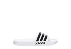 Adidas Mens Adilette Shower Slide Sandal - White -Shoe Promotion Shop US 01 501458 01