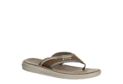 Heydude Mens Sami Flip Flop Sandal - Brown