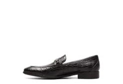 Stacy Adams Mens Ferdinand Moc Toe Slip On Oxford - Black -Shoe Promotion Shop US 01 501551 03